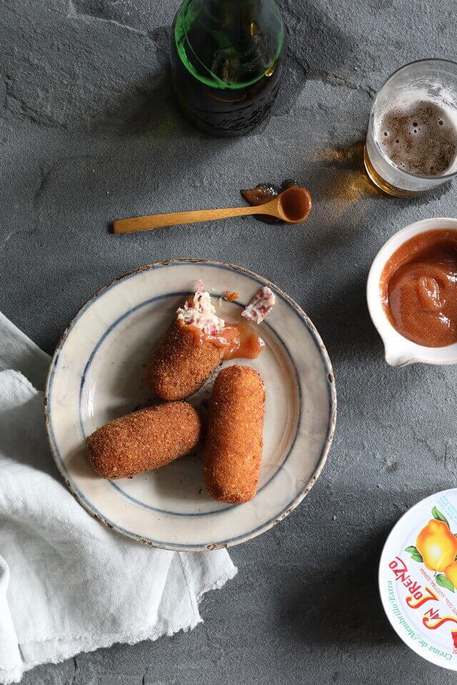 Croquetas De Jamon Iberico from Boqueria Spanish tapas restaurant in NYC and Washington DC.