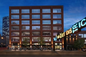 The outside of Boqueria Fulton Market in the West Loop.