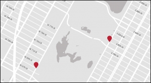 Pickup point map