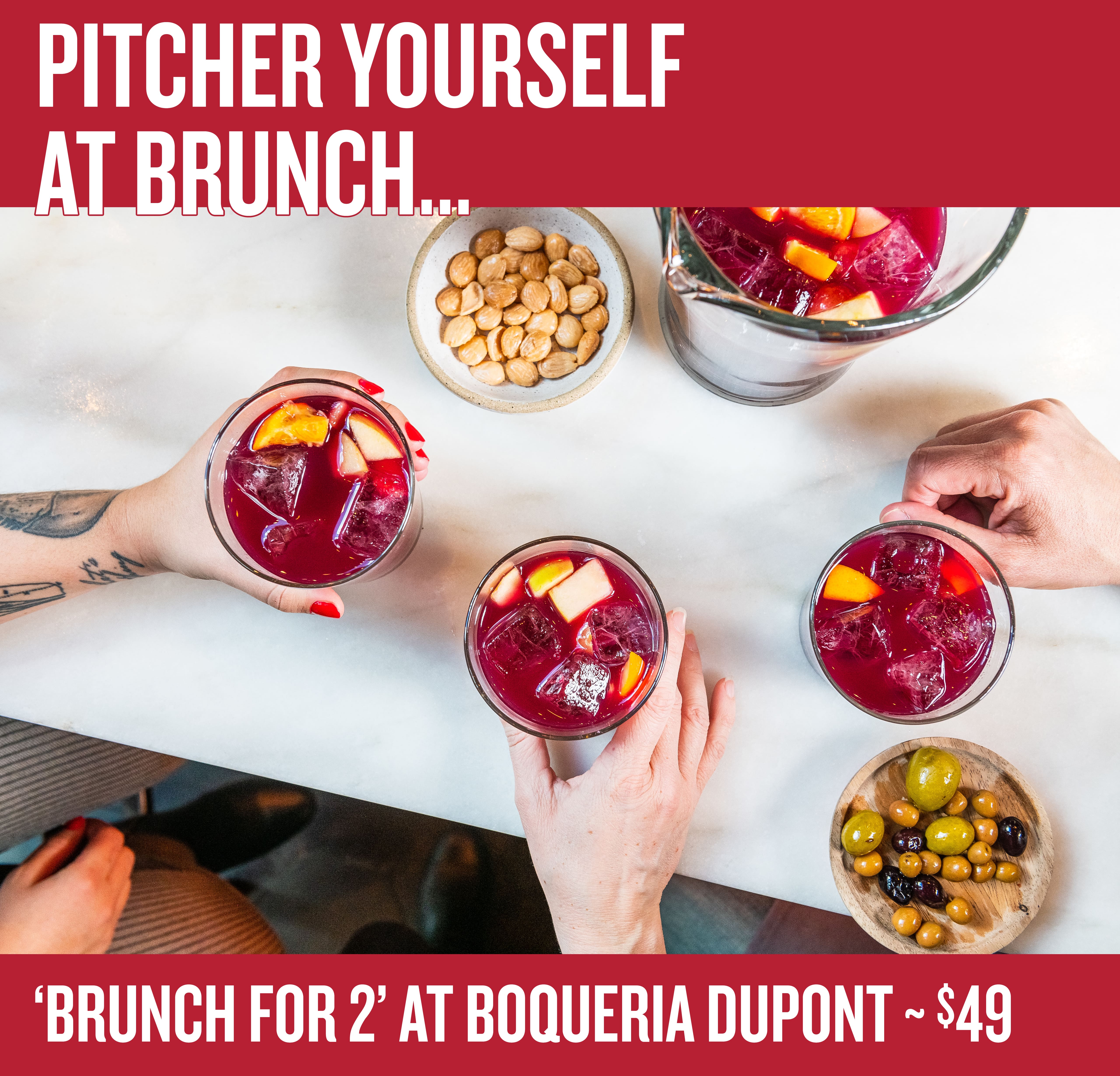 Brunch for 2 - $49