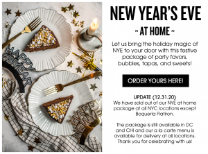 NYE at home